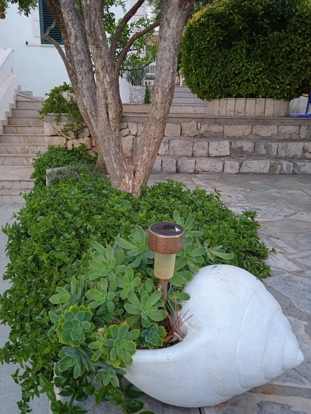 Courtyard - Apartments by the sea Živogošće - Porat, Makarska