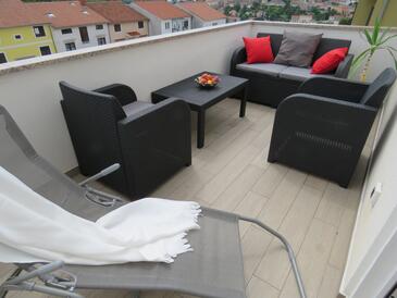 Apartments with terrace Vrsar, Istria