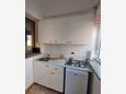 Rovinj, Cucina nell'alloggi del tipo studio-apartment.