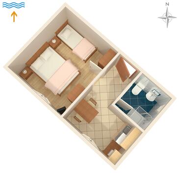 Valbandon, План в розміщенні типу apartment, WiFi.