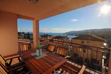 Trosoben apartma Rabac, Labin (A-7429-a(