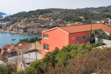Apartment with terrace Vela Luka, South Dalmatia