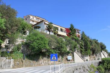 Room with terrace Rabac, Istria