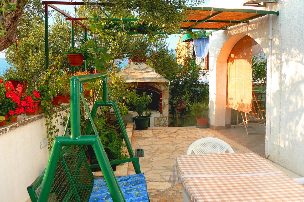 Giardino - Appartamenti con parcheggio San Pietro di Brazza - Supetar, Brazza - Brač