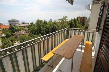 Apartament z tarasem Opatija, Kvarner