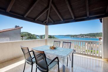 Jednopokojowy apartament Tisno, Murter (A-812-b(