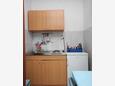 Pašman, Kuchyně v ubytování typu studio-apartment, WiFi.