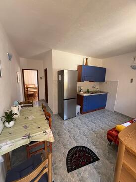 Kukljica, Sufragerie în unitate de cazare tip apartment, animale de companie sunt acceptate şi WiFi.