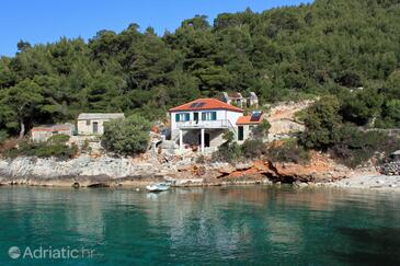 Vissershuis voor vakantie aan zee Baai Prisnjak, Hvar - 8763 Adriatic.hr