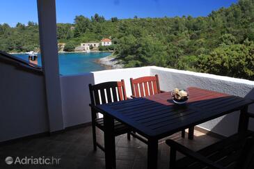 Seaside secluded apartments Cove Karkavac - Šćedro, Hvar - 8801
