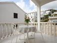 Rukavac, Terrasse dans l’hébergement en type apartment, avec la vue sur la mer, animaux acceptés et WiFi.