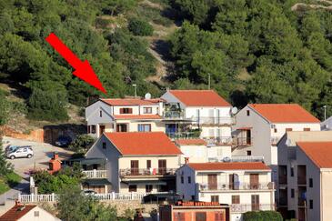 Appartement avec terrasse Vis, Dalmatie Centrale