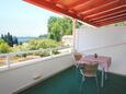 Trsteno, Terrasse in folgender Unterkunftsart studio-apartment, Haustiere erlaubt und WiFi.