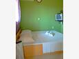 Sutomišćica, Spalnica v nastanitvi vrste studio-apartment, dostopna klima, Hišni ljubljenčki dovoljeni in WiFi.