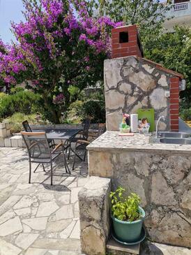 Apartmanok családok részére medencével Kneza, Korcula - 9130