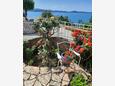 Brodarica, Terrasse - Ausblick in folgender Unterkunftsart apartment, Haustiere erlaubt und WiFi.