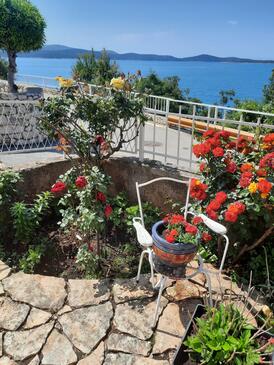 Apartments with terrace Brodarica, North Dalmatia