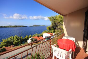 Egyszobás apartman Prizba (Korcula) (A-9227-c)