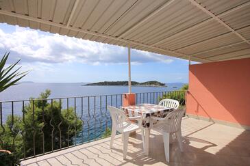Jednopokojový apartmán Gršćica, Korčula (A-9228-b(