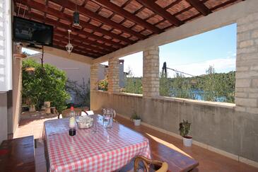 Two bedroom apartment Cove Stratinčica, Korčula (A-9264-a(