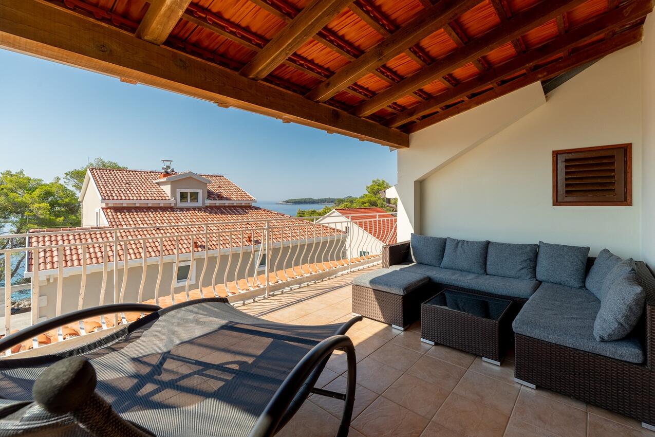 Casa accanto al mare con piscina per famiglia Brna - Vinacac, Curzola - Korčula - 9266