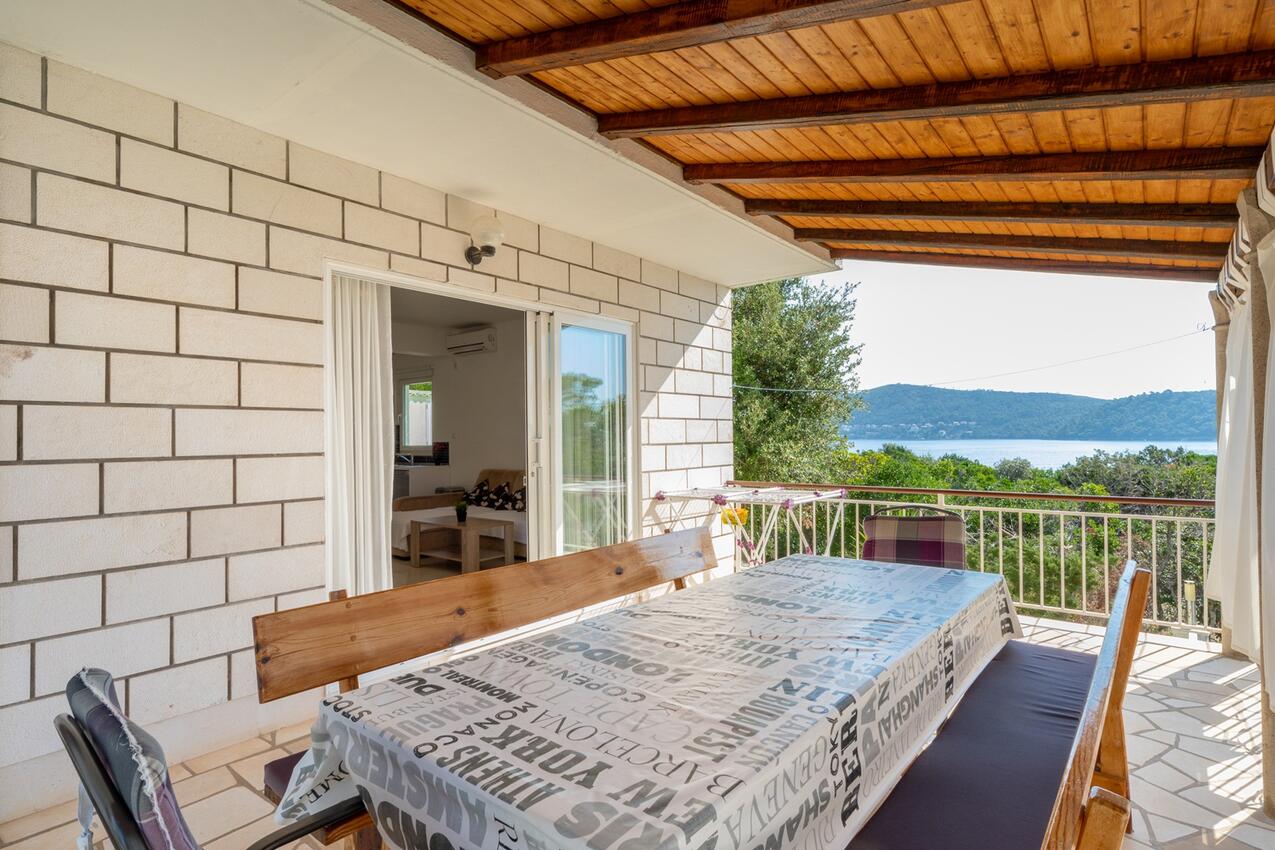 Haus am Meer mit Pool für Familien Brna - Vinacac, Korcula - 9266