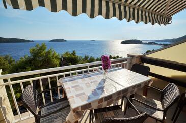 Dvoupokojový apartmán Prižba, Korčula (A-9276-a(