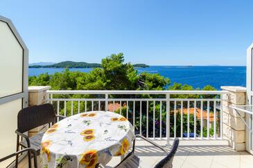 Jednopokojový apartmán Prižba, Korčula (A-9276-b(