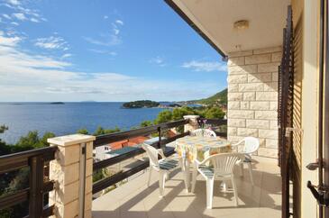 Jednopokojový apartmán Prižba, Korčula (A-9276-c(