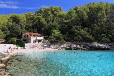 Zavalatica, Korčula, Объект 9294 - Апартаменты вблизи моря с галечным пляжем.
