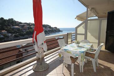 Dvoupokojový apartmán Zavalatica, Korčula (A-9315-b(