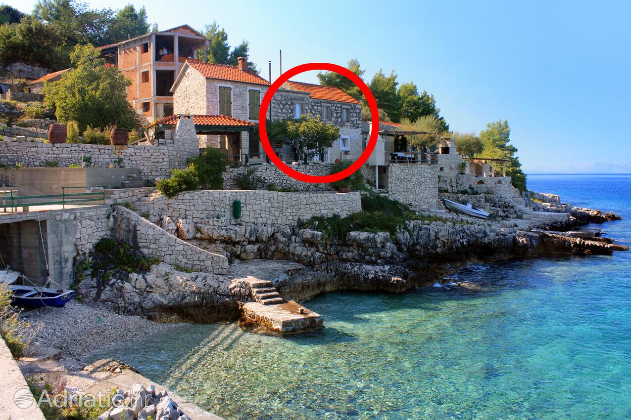 Ferienwohnung am Meer im Robinson Crusoe Stil Bucht Danca - Babina, Korcula - 9322