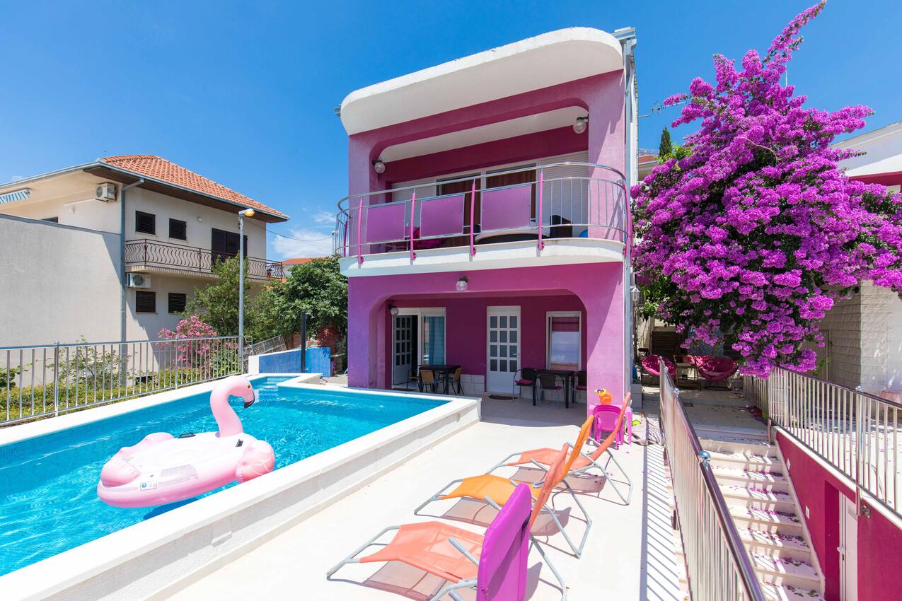 Dům u moře s bazénem Seget Vranjica, Trogir - 9429