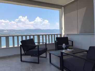 Tweekamerappartement Arbanija, Ciovo (A-9700-a(