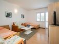 Stara Novalja, Ložnice 2 v ubytování typu studio-apartment, WiFi.